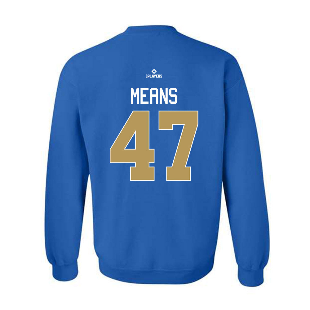 Omaha Storm Chasers - MILB Baseball : John Means - Crewneck Sweatshirt-1