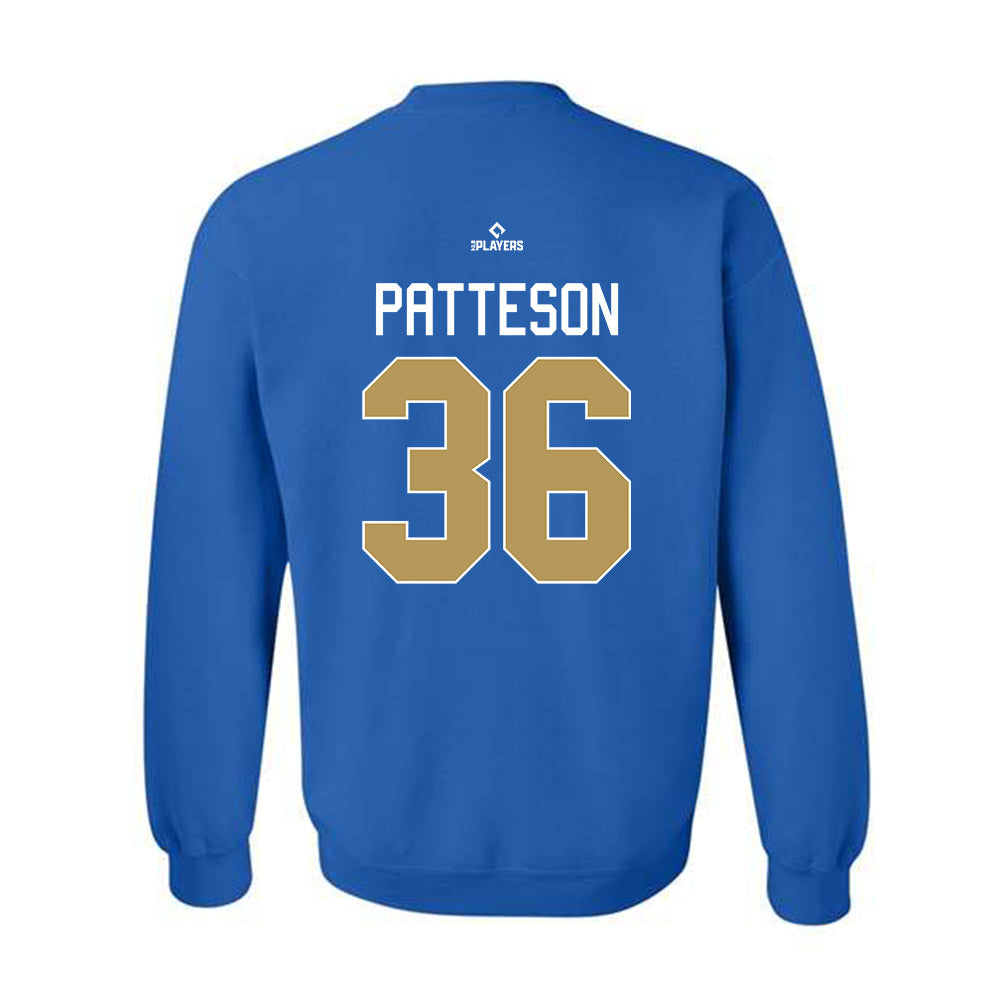 Omaha Storm Chasers - MILB Baseball : Hunter Patteson - Crewneck Sweatshirt-1