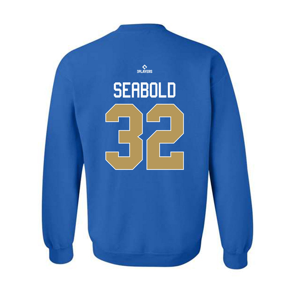 Omaha Storm Chasers - MILB Baseball : Connor Seabold - Crewneck Sweatshirt-1