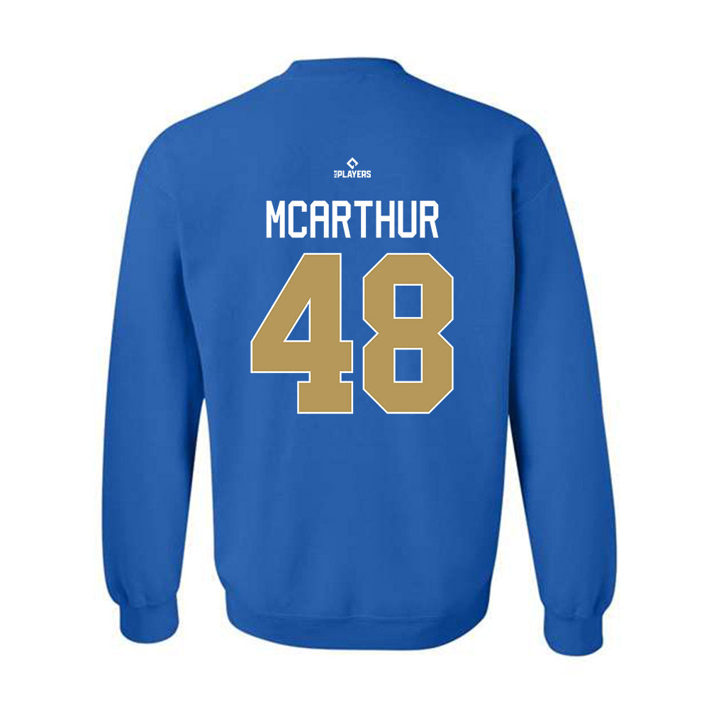 Omaha Storm Chasers - MILB Baseball : James McArthur - Crewneck Sweatshirt-1