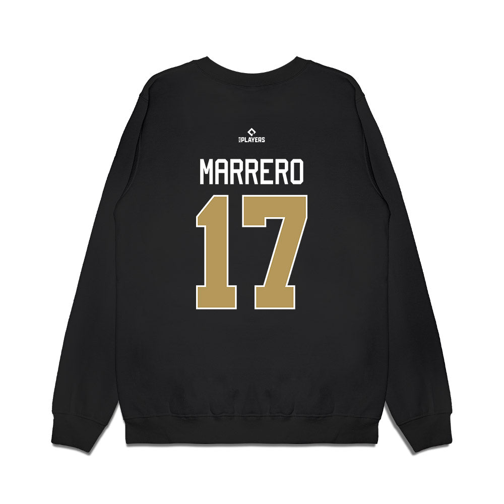 Omaha Storm Chasers - MILB Baseball : Elih Marrero - Premium Crewneck Sweatshirt-1