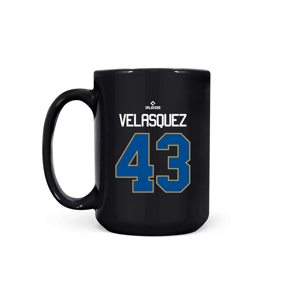 Omaha Storm Chasers - MILB Baseball : Vince Velasquez - Coffee Mug-1