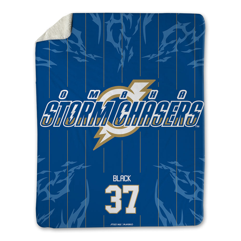 Omaha Storm Chasers - MILB Baseball : Mason Black - Blanket-0