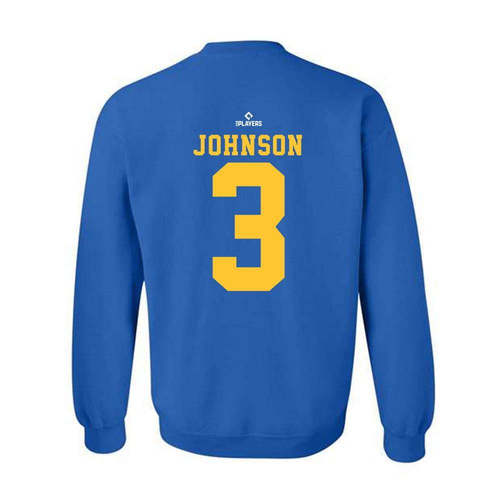 Ontario Tower Buzzers - MILB Baseball : Caleb Johnson - Crewneck Sweatshirt-1