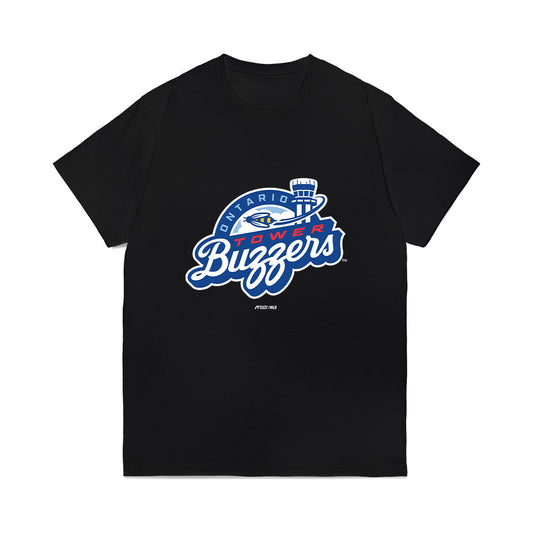 Ontario Tower Buzzers - MILB Baseball : Dailoui Abad - Comfort Colors T-Shirt-0