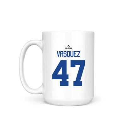 Ontario Tower Buzzers - MILB Baseball : Jose Vasquez - Coffee Mug-1