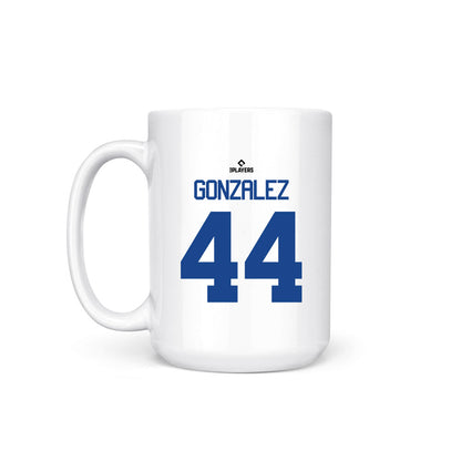 Ontario Tower Buzzers - MILB Baseball : Jose Gonzalez - Coffee Mug-1