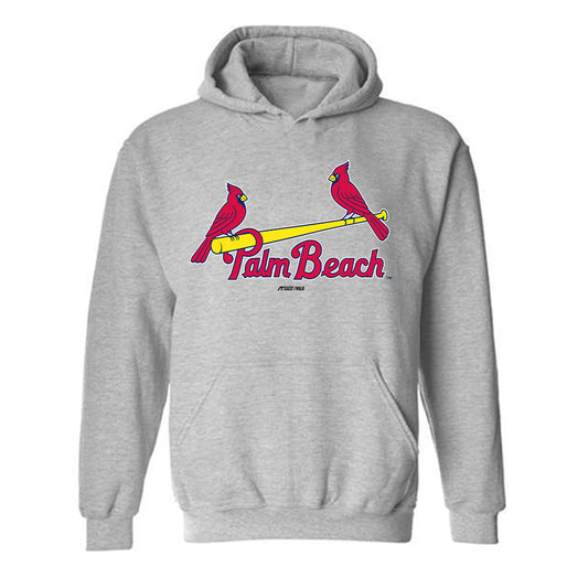 Palm Beach Cardinals - MILB Baseball : Alex Breckheimer - Hooded Sweatshirt-0