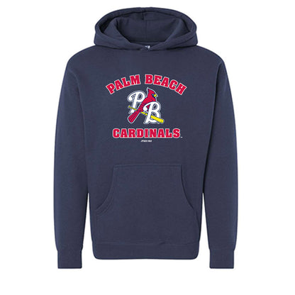 Palm Beach Cardinals - MILB Baseball : Cristofer Lebron - Hooded Pullover Sweatshirt-0