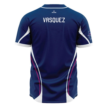 Pensacola Blue Wahoos - MILB Baseball : Samuel Vasquez - Jersey-1