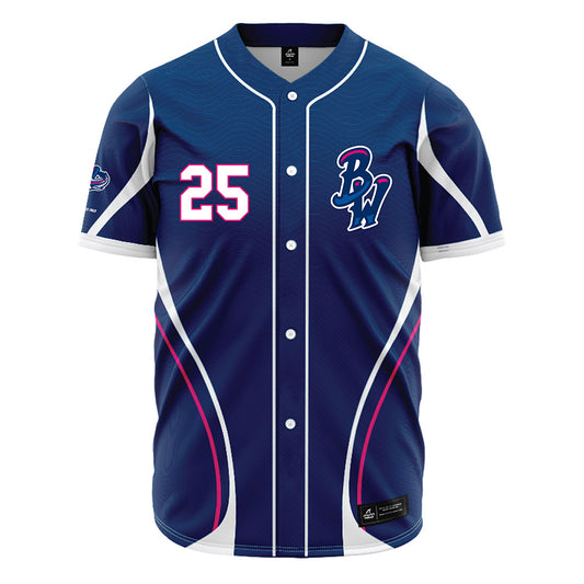 Pensacola Blue Wahoos - MILB Baseball : Juan Reynoso - Jersey-0