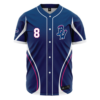 Pensacola Blue Wahoos - MILB Baseball : Adrian Santana - Jersey-0
