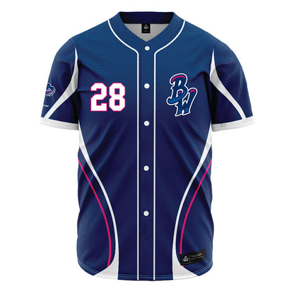 Pensacola Blue Wahoos - MILB Baseball : Jay Beshears - Jersey-0