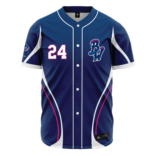 Pensacola Blue Wahoos - MILB Baseball : Emaarion Boyd - Jersey-0