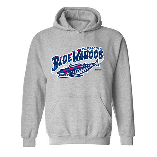 Pensacola Blue Wahoos - MILB Baseball : Samuel Vasquez - Hooded Sweatshirt-0