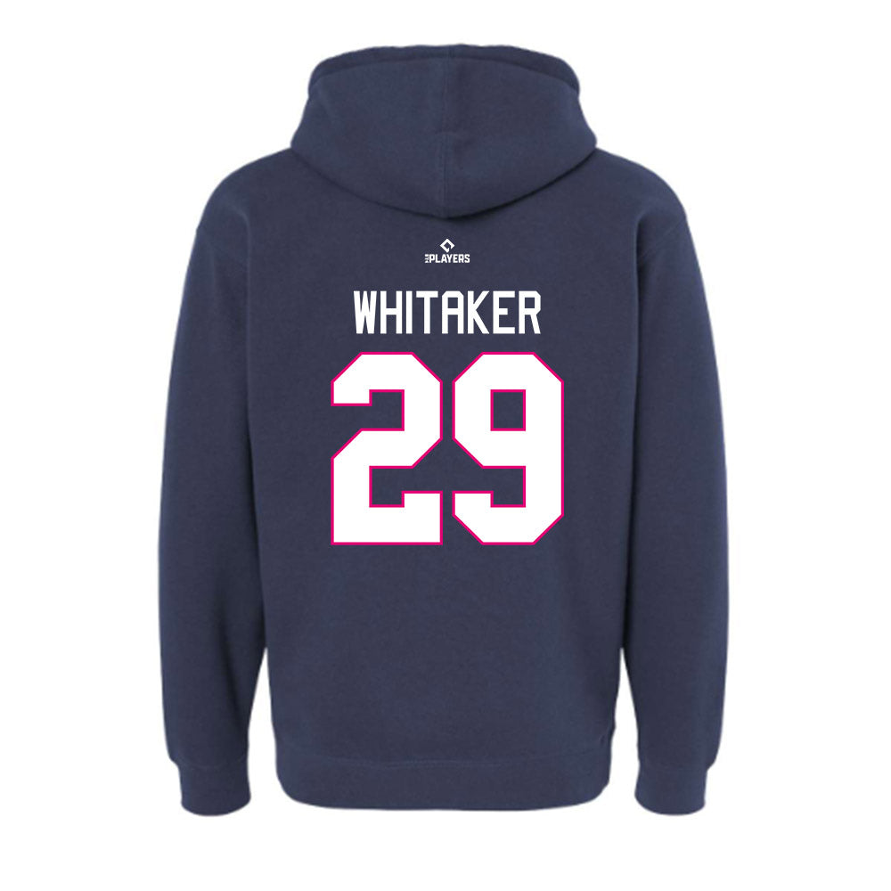 Pensacola Blue Wahoos - MILB Baseball : Logan Whitaker - Hooded Pullover Sweatshirt-1