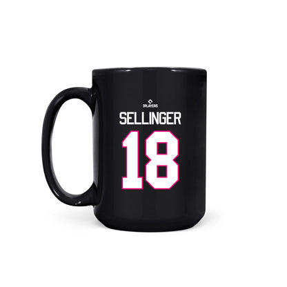 Pensacola Blue Wahoos - MILB Baseball : Jack Sellinger - Coffee Mug-1