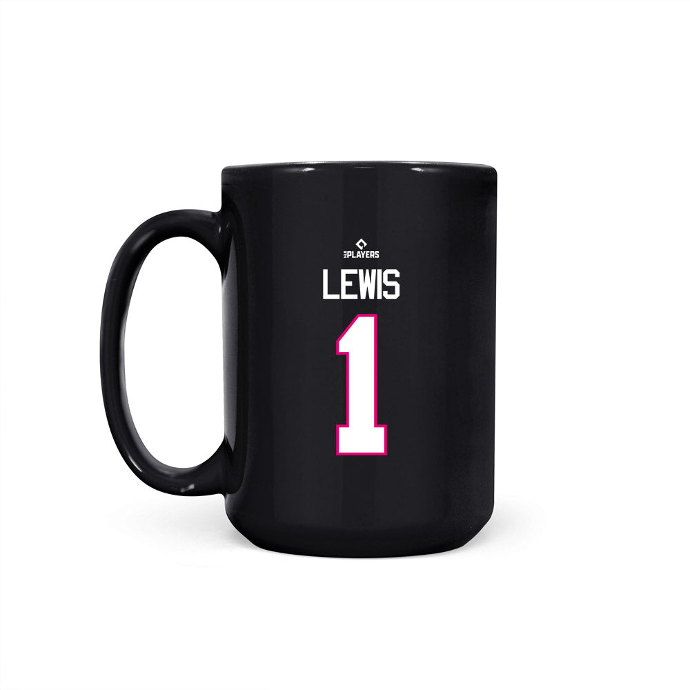 Pensacola Blue Wahoos - MILB Baseball : Dillon Lewis - Coffee Mug-1