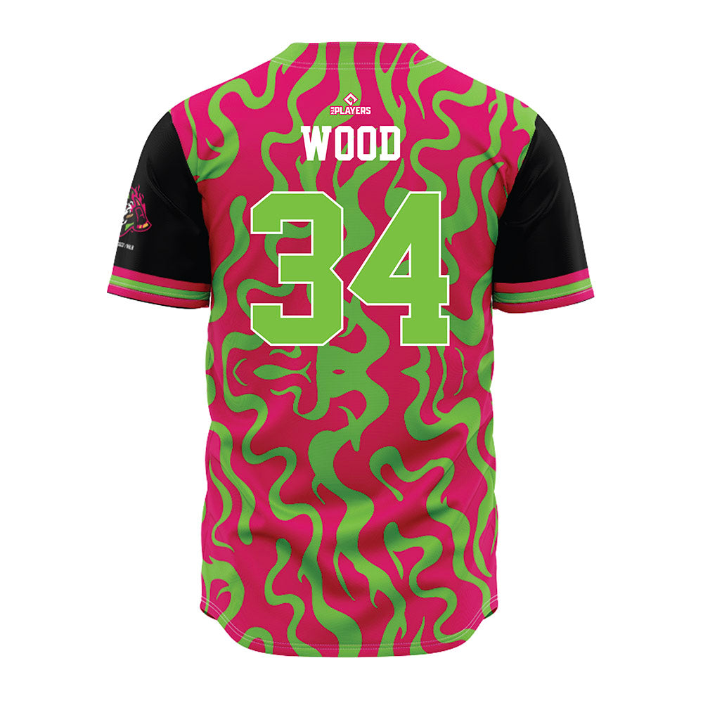 Peoria Chiefs - MILB Baseball : Zeke Wood - Jersey-1