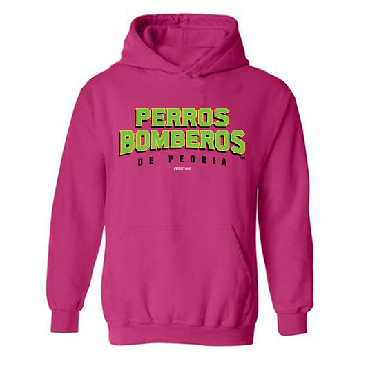 Peoria Chiefs - MILB Baseball : Jalin Flores - Hooded Sweatshirt-0