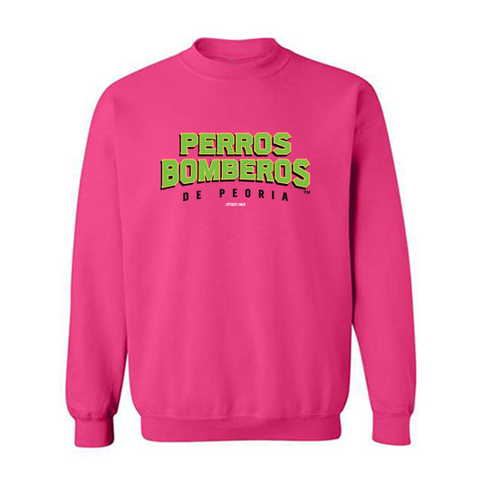 Peoria Chiefs - MILB Baseball : Jacob Odle - Crewneck Sweatshirt-0