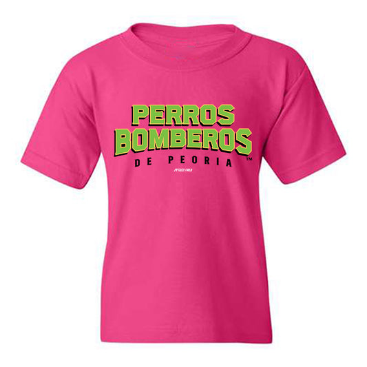 Peoria Chiefs - MILB Baseball : Zeke Wood - Youth T-Shirt-0