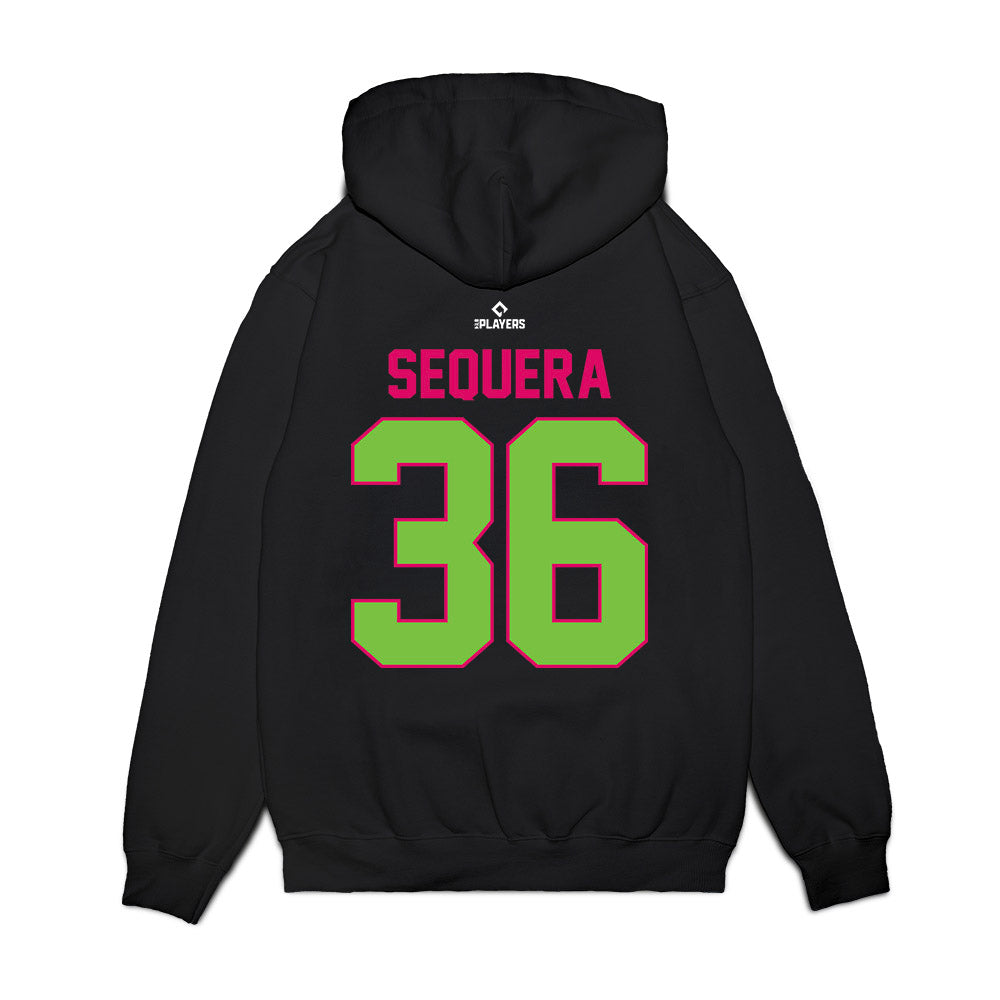 Peoria Chiefs - MILB Baseball : Leonel Sequera - Premium Hooded Sweatshirt-1