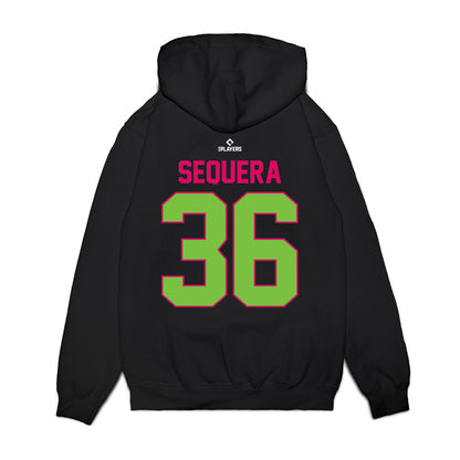 Peoria Chiefs - MILB Baseball : Leonel Sequera - Premium Hooded Sweatshirt-1