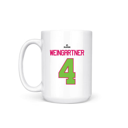 Peoria Chiefs - MILB Baseball : Ryan Weingartner - Coffee Mug-1
