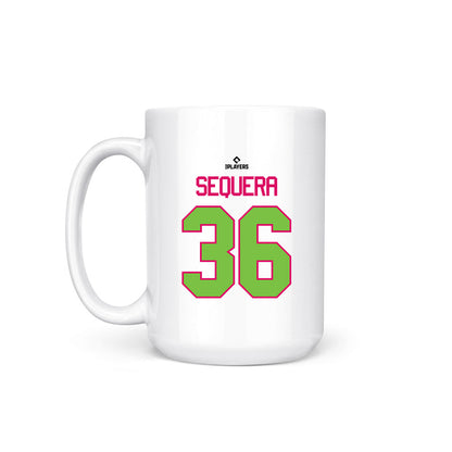 Peoria Chiefs - MILB Baseball : Leonel Sequera - Coffee Mug-1