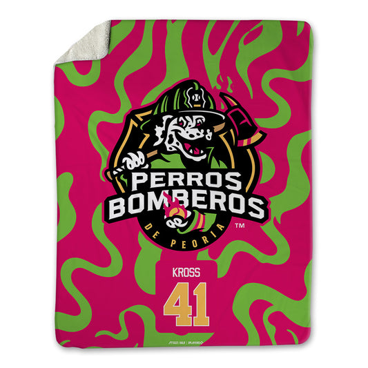 Peoria Chiefs - MILB Baseball : Josh Kross - Blanket-0