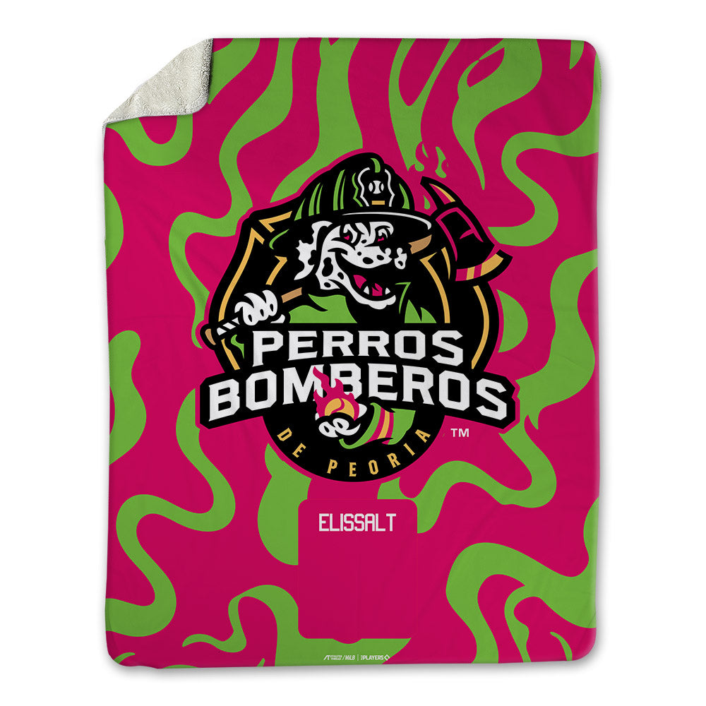 Peoria Chiefs - MILB Baseball : Frank Elissalt - Blanket-0