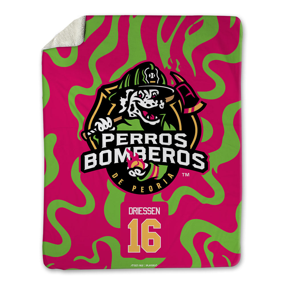 Peoria Chiefs - MILB Baseball : Dylan Driessen - Blanket-0