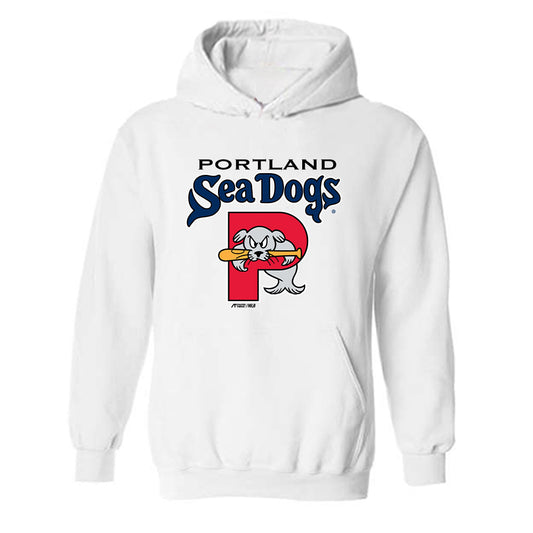 Portland Sea Dogs - MILB Baseball : Dalton Rogers - Hooded Sweatshirt-0
