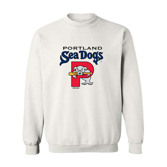 Portland Sea Dogs - MILB Baseball : Henry Godbout - Crewneck Sweatshirt-0