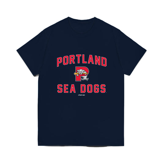 Portland Sea Dogs - MILB Baseball : Hudson White - Comfort Colors T-Shirt-0