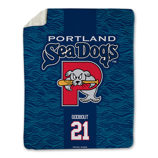 Portland Sea Dogs - MILB Baseball : Henry Godbout - Blanket-0