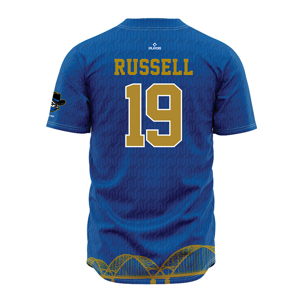 QC River Bandits - MILB Baseball : Stone Russell - Jersey-1