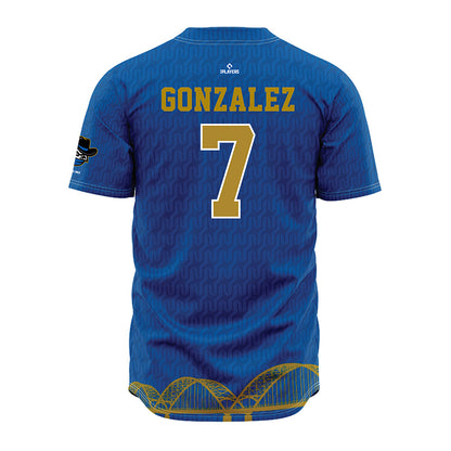 QC River Bandits - MILB Baseball : Asbel Gonzalez - Jersey-1