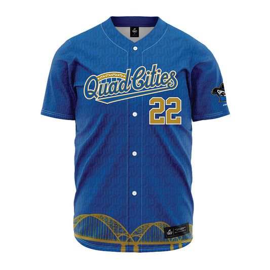 QC River Bandits - MILB Baseball : Mason Miller - Jersey-0