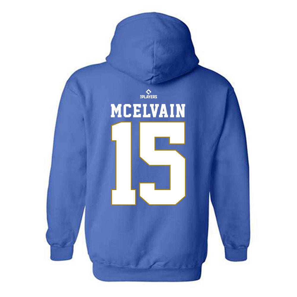 QC River Bandits - MILB Baseball : Ethan McElvain - Hooded Sweatshirt-1