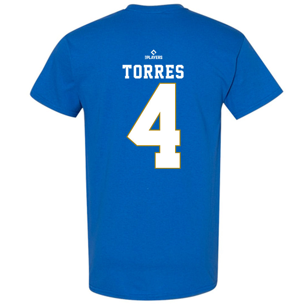 QC River Bandits - MILB Baseball : Erick Torres - T-Shirt-1