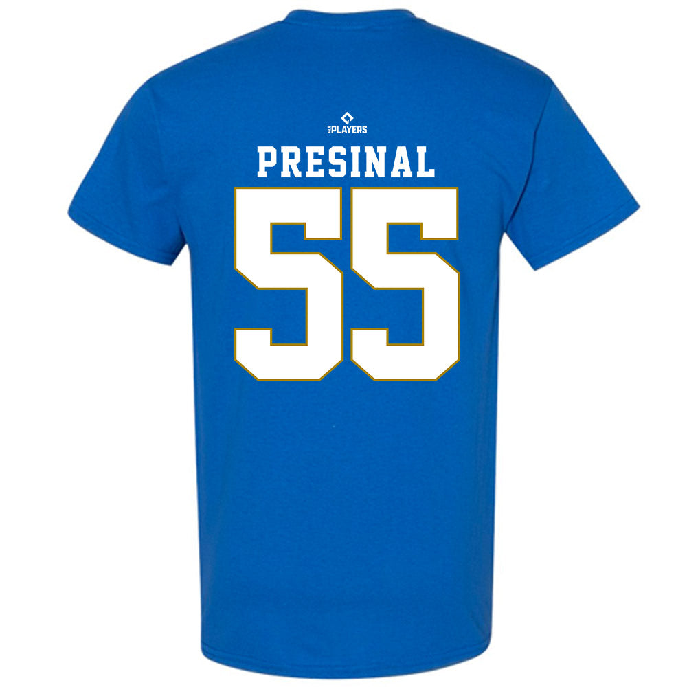 QC River Bandits - MILB Baseball : Yimi Presinal - T-Shirt-1
