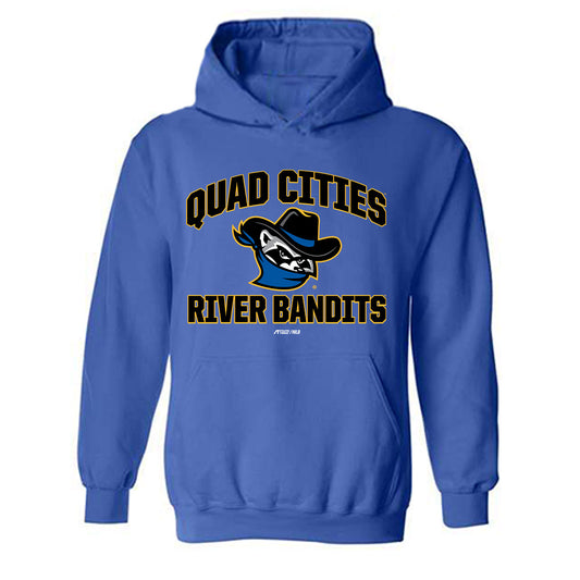 QC River Bandits - MILB Baseball : Mason Miller - Hooded Sweatshirt-0