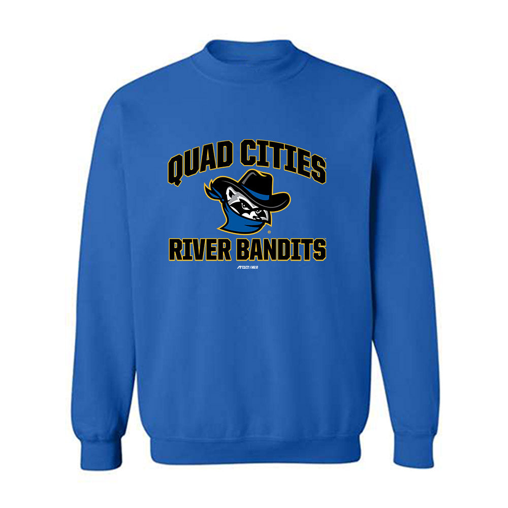 QC River Bandits - MILB Baseball : Dash Albus - Crewneck Sweatshirt-0