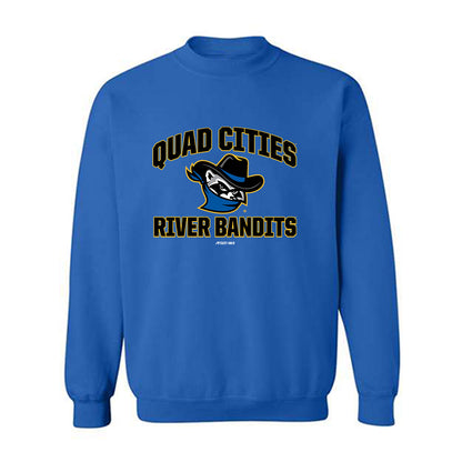 QC River Bandits - MILB Baseball : Dash Albus - Crewneck Sweatshirt-0