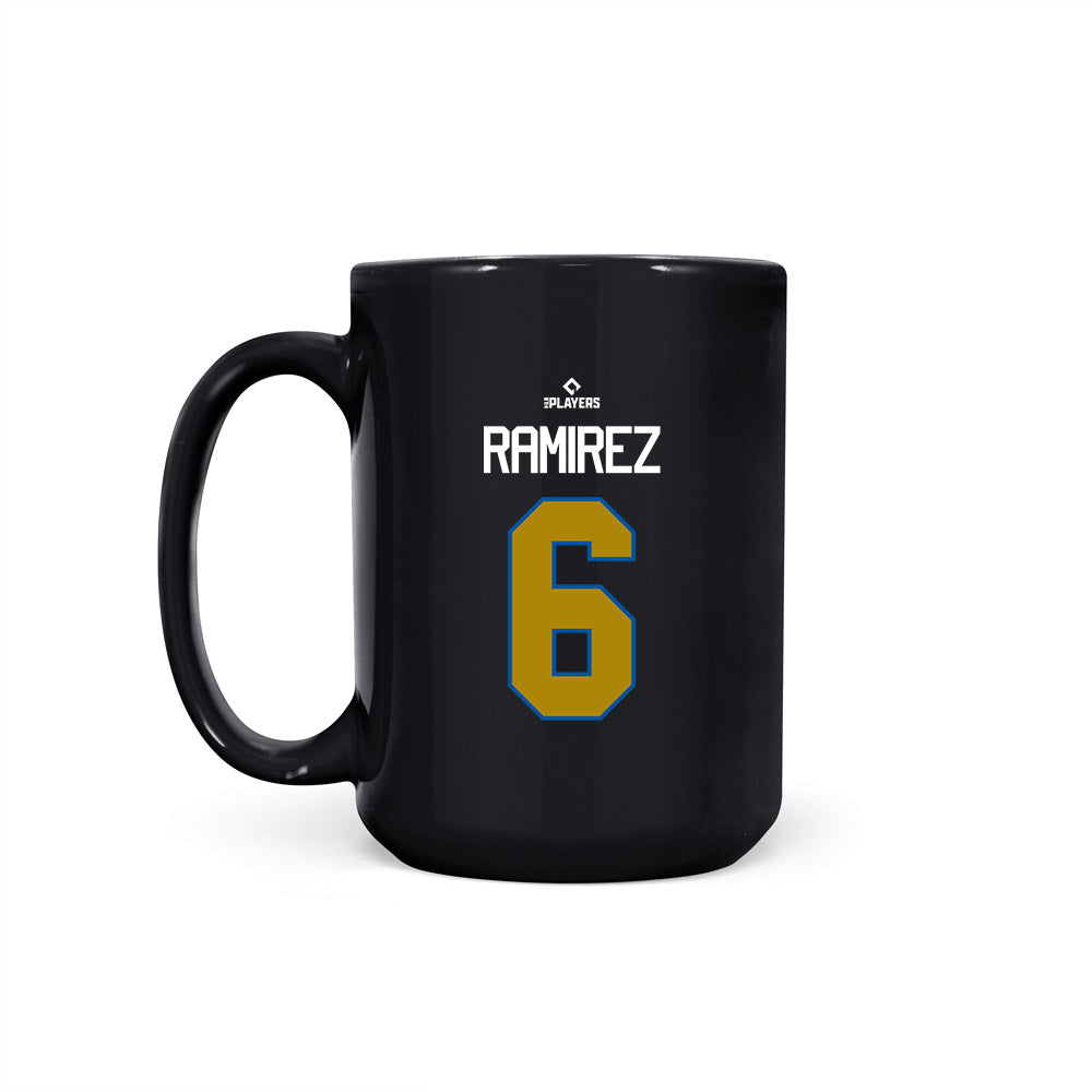 QC River Bandits - MILB Baseball : Ramon Ramirez - Coffee Mug-1