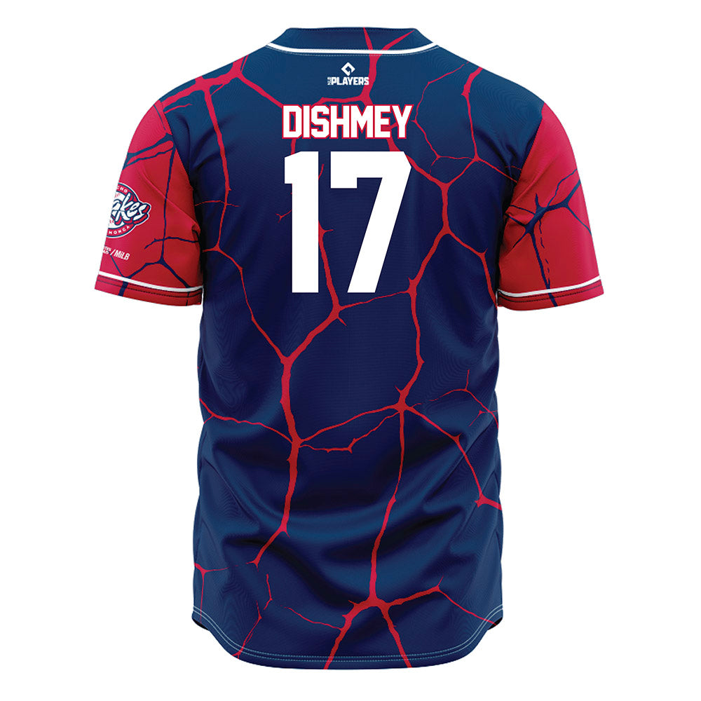 Rancho Cucamonga Quakes - MILB Baseball : Samil Dishmey - Jersey-1