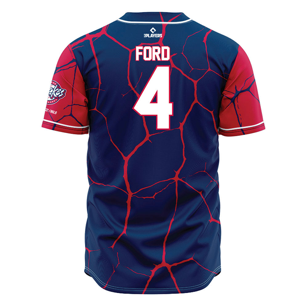 Rancho Cucamonga Quakes - MILB Baseball : TJ Ford - Jersey-1
