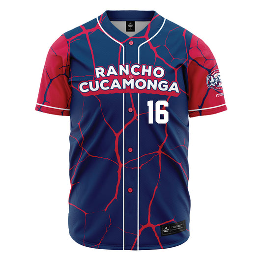 Rancho Cucamonga Quakes - MILB Baseball : Mikey Cascino - Jersey-0